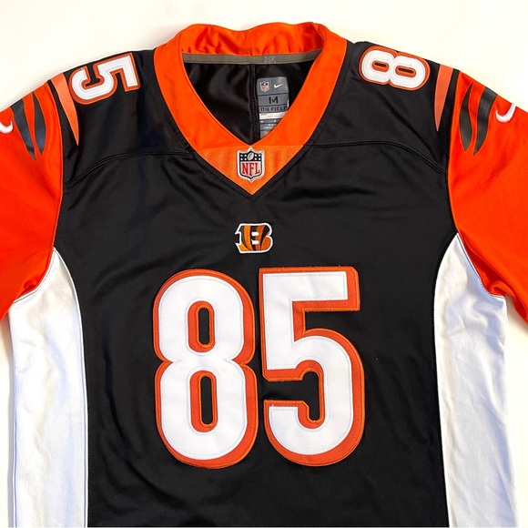 NIKE On Field Football Jersey Men's SIZE MEDIUM Bengals #85 Tee Higgins Rookie - Picture 4 of 11